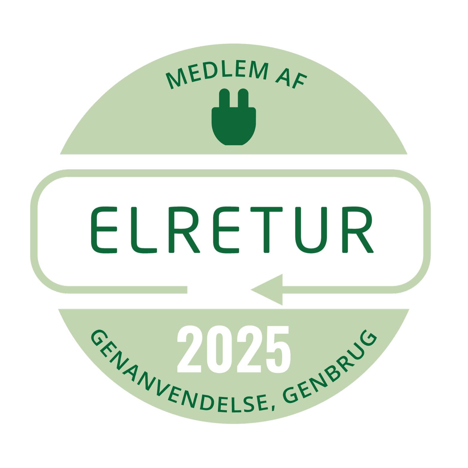 Elretur badge